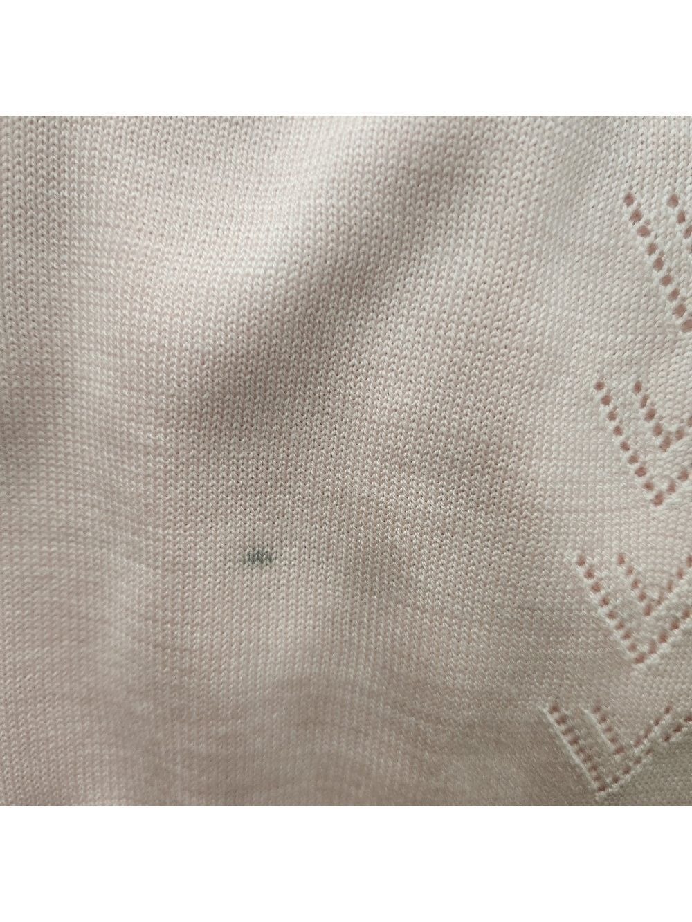 NEW VINTAGE 60/70's, Handmade In Spain, beautiful little light pink sweater - Picture 3 of 10